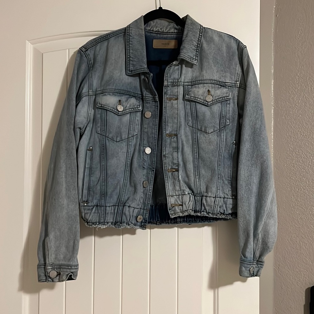 Blank NYC cropped jean jacket
